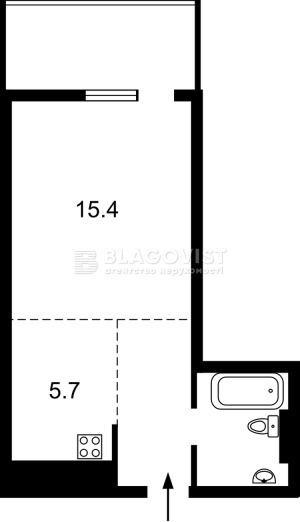 Квартира W-7423956, Максимовича Михайла (Трутенка Онуфрія), 3г, Київ - Фото 2