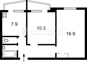 Квартира W-7433141, Шамо Ігоря бул. (Давидова О. бул.), 10, Київ - Фото 2