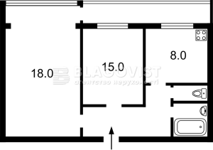 Квартира W-7433142, Шамо Игоря бул. (Давыдова А. бул.), 19/1, Киев - Фото 2