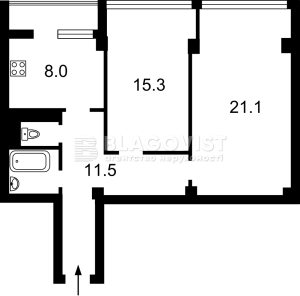Квартира W-7443637, Велика Васильківська (Червоноармійська), 51, Київ - Фото 2