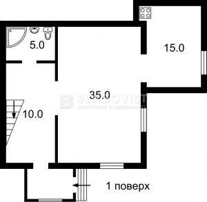 House W-7284236, Zaluzhnyi lane, 1, Kyiv - Photo 2