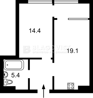 Квартира W-7370469, Семьи Кристеров, 14, Киев - Фото 9