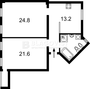 Квартира W-7377846, Институтская, 24/7, Киев - Фото 2