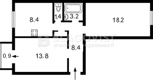 Квартира W-7385980, Зоологічна, 6, Київ - Фото 2