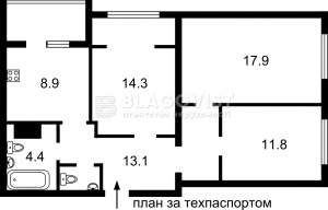 Квартира W-7287405, Вишняковская, 4, Киев - Фото 3