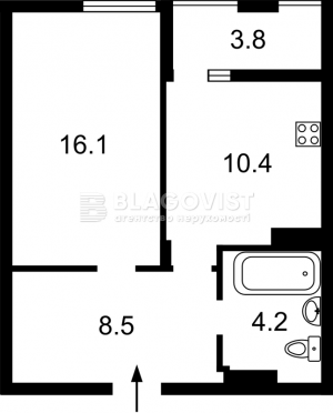 Квартира W-7278654, Регенераторная, 4, Киев - Фото 10