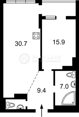 Квартира W-7438274, Шаповала Генерала (Механізаторів), 2а, Київ - Фото 9