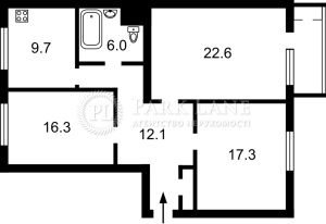 Квартира W-7441119, Лесі Українки бул., 24, Київ - Фото 12