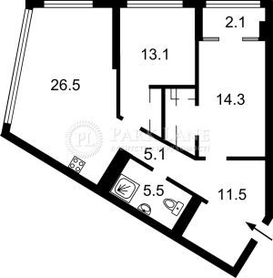 Квартира W-7442862, Берестейський просп. (Перемоги просп.), Київ - Фото 11