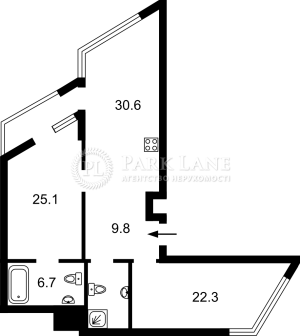 Квартира W-7444204, Зарічна, 8, Київ - Фото 1