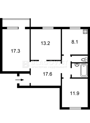 Квартира W-7447189, Ревуцкого, 13, Киев - Фото 3