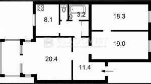 Квартира W-7299425, Банкова, 3, Київ - Фото 3