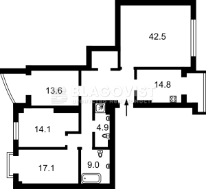  Офис, W-7381282, Лютеранская, 10а, Киев - Фото 1