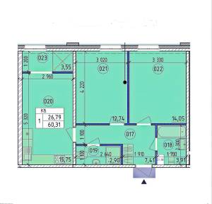 Квартира W-7242899, Максимовича Михайла (Трутенка Онуфрія), 26в, Київ - Фото 1