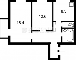 Квартира W-7320230, Олексы Тихого (Выборгская), 40/16, Киев - Фото 8