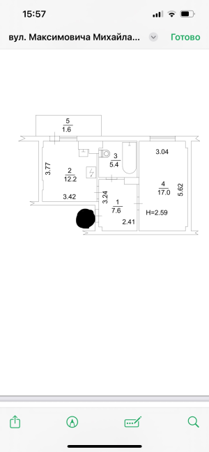 Квартира W-7395311, Максимовича Михайла (Трутенка Онуфрія), 9, Київ - Фото 9
