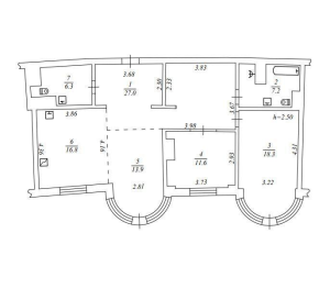 Квартира W-7420512, Златоустовская, 50, Киев - Фото 13
