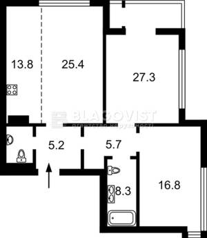 Квартира W-7422015, Паньковская, 20/82, Киев - Фото 2