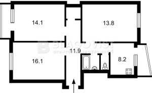 Квартира W-7426426, Івасюка Володимира просп. (Героїв Сталінграда просп.), 25, Київ - Фото 3
