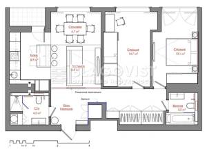 Квартира W-7443604, Петрицкого Анатолия, 13, Киев - Фото 4