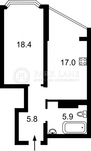 Квартира W-7277063, Ахматовой, 32/18, Киев - Фото 4