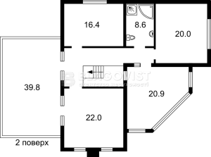 Дом W-7376542, Набережная, 2, Вишенки - Фото 15