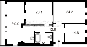 Квартира W-7313961, Саксаганського, 29, Київ - Фото 14