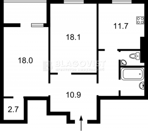 Квартира W-7302443, Глушкова Академика просп., 9е, Киев - Фото 3