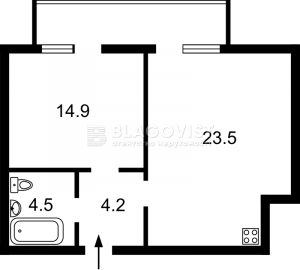 Квартира W-7311886, Лесі Українки бул., 7в, Київ - Фото 3