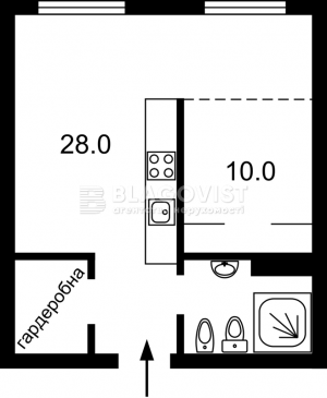 Apartment W-7312055, Antonovycha Volodymyra (Horkoho), 74, Kyiv - Photo 4