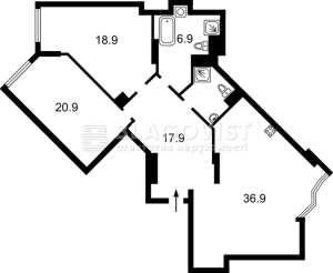 Квартира W-7371286, Тютюнника Василия (Барбюса Анри), 37/1, Киев - Фото 1