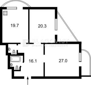 Квартира W-7378079, Черновола Вячеслава, 2, Киев - Фото 3