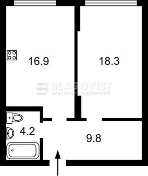 Квартира W-7384959, Максимовича Михаила (Трутенко Онуфрия), 32б, Киев - Фото 6