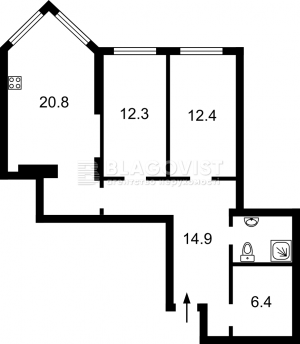 Apartment W-7303925, Saperno-Slobidska, Kyiv - Photo 11