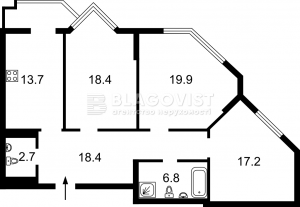 Apartment W-7309180, Saperne pole, 14/55, Kyiv - Photo 14