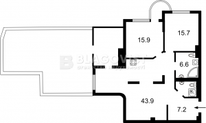 Квартира W-7309916, Кудрявський узвіз, 3б, Київ - Фото 5