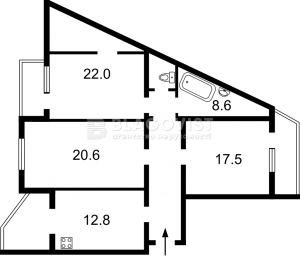 Квартира W-7310044, Ахматовой, 31, Киев - Фото 11