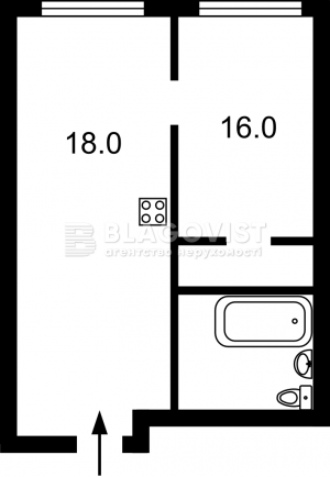 Квартира W-7310214, Заболотного Академика, 1б, Киев - Фото 15