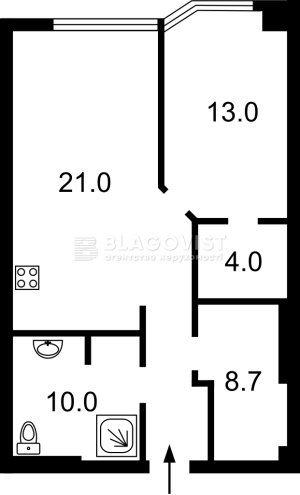 Квартира W-7356700, Антонова Авіаконструктора, 2б, Київ - Фото 14