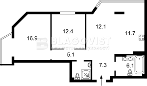 Квартира W-7358724, Липківського Василя митрополита (Урицького), 37б, Київ - Фото 2
