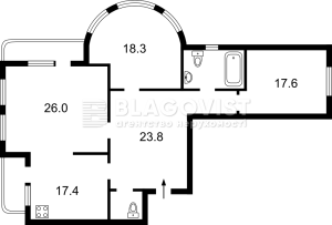 Квартира W-7368702, Ахматової Анни, 13г, Київ - Фото 3