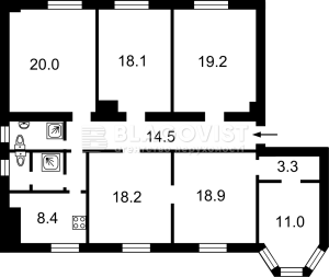 Квартира W-7372405, Ильенко Юрия (Мельникова), Киев - Фото 4