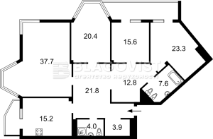 Квартира W-7376162, Здановской Юлии (Ломоносова), 75а, Киев - Фото 2
