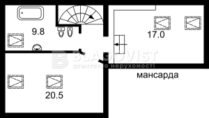 Квартира W-7376770, Крепостной пер., 4, Киев - Фото 13