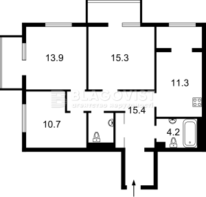 Квартира W-7379172, Максимовича Михаила (Трутенко Онуфрия), 28б, Киев - Фото 15