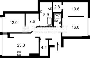 Квартира W-7379186, Липківського Василя митрополита (Урицького), 37в, Київ - Фото 15
