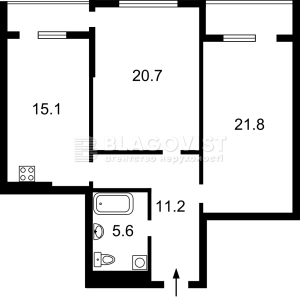 Квартира W-7379202, Соловцова Миколая, 3, Київ - Фото 12
