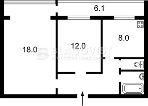 Квартира W-7379607, Половецкая, 14а, Киев - Фото 2