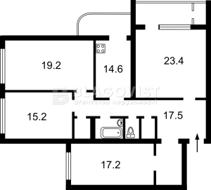 Квартира W-7380456, Старонаводницька, 4б, Київ - Фото 14