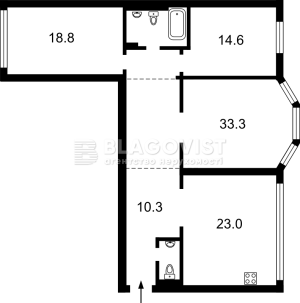 Квартира W-7382011, Амосова Николая, 4, Киев - Фото 14